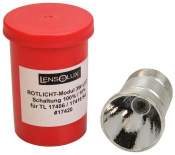 Lensolux Rotlicht-Modul 3W LED