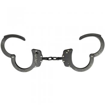 BULLTEC Handschelle mit Kette - brünierte/reflex-freie Ausführung - jetzt wieder lieferbar