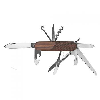 Victorinox Huntsman mit edlen Nussbaumschalen