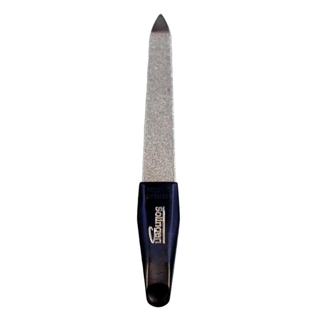 STAHLKRONE Maniküre-Set 4-teilig mit anthrazit-farbenen Scheren - NEU