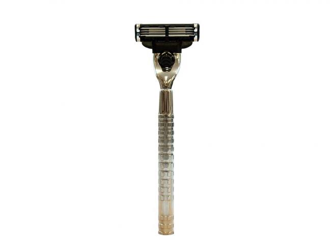 RAZOLUTION-Systemrasierer-Mach3®-Chequered-Glory-Griff