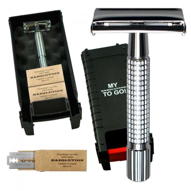 RAZOLUTION Rasier-Set 4-teilig