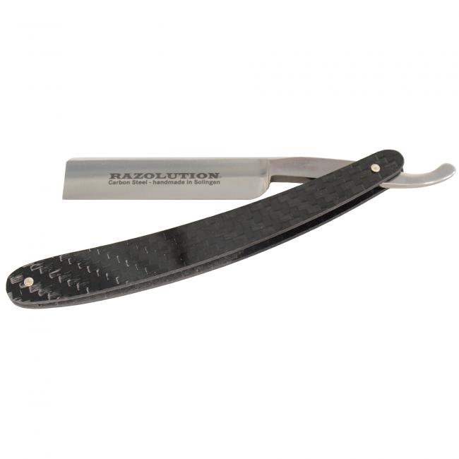 Razolution Rasiermesser Carbon-Schale, ger. Kopf