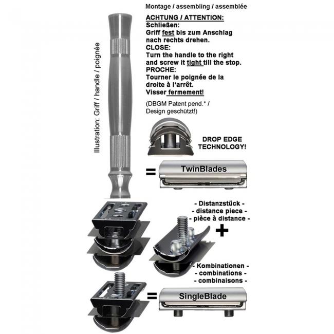 Razolution 4Edge rostfreier Griff