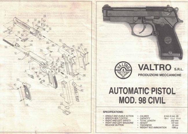 VALTRO replacement parts