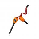 SIMBATEC Feuerstarter mit Pfeife, Kompass, Säge und Milimetermaß, orange